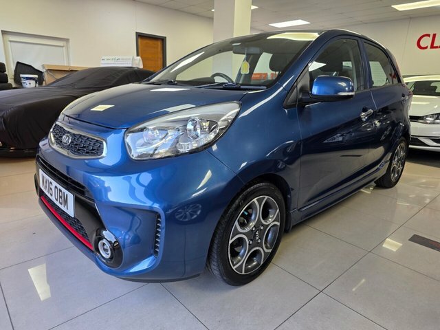 Kia Picanto Hatchback Blue #2