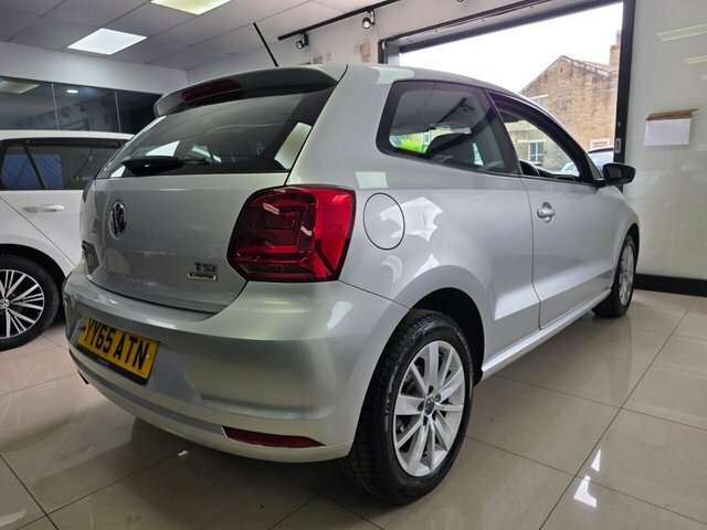 Volkswagen Polo Hatchback YY65ATN Silver #3