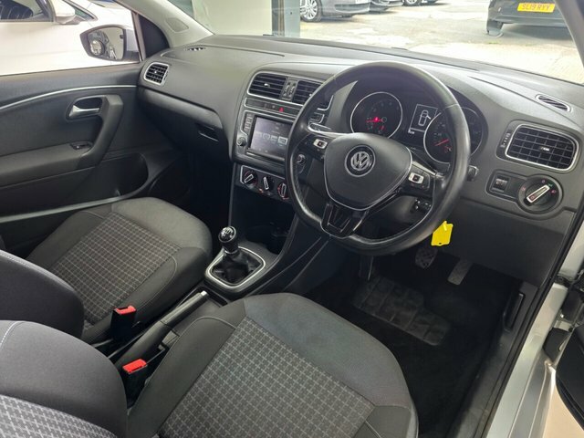 Volkswagen Polo Hatchback YY65ATN Silver #5