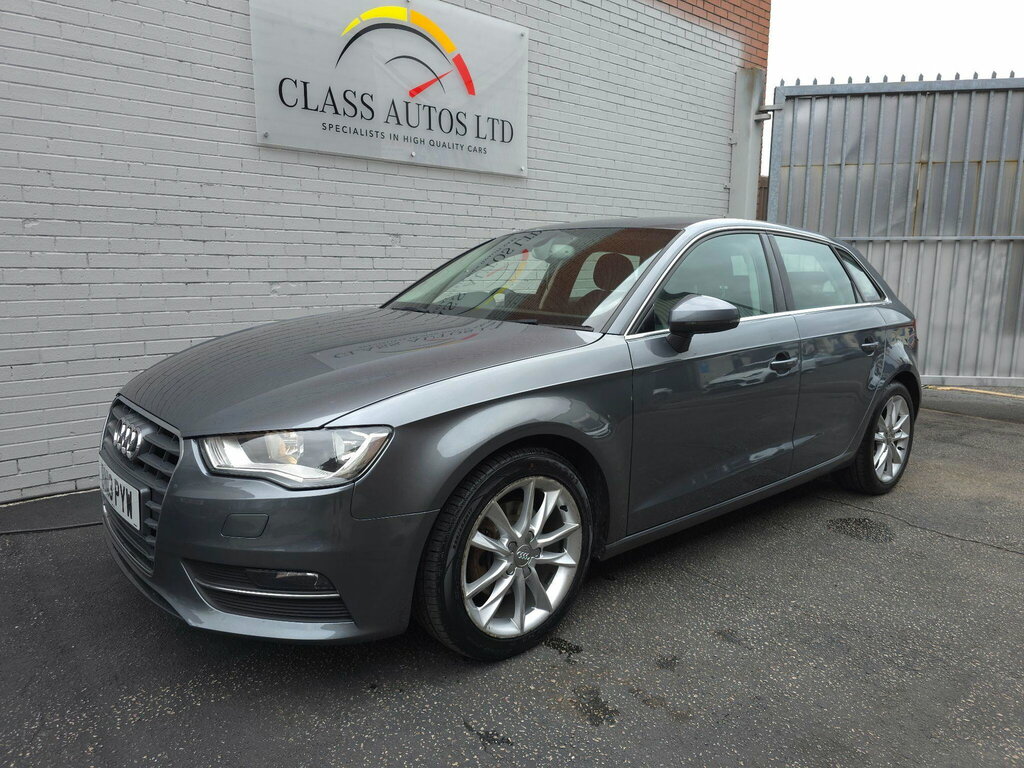 Audi A3 2.0 Tdi Sport Sportback S Tronic Euro 5 Ss Grey #4