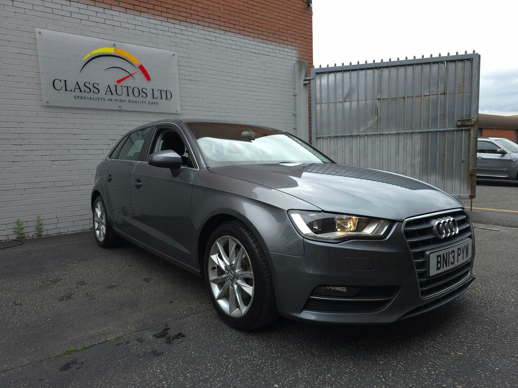 Audi A3 2.0 Tdi Sport Sportback S Tronic Euro 5 Ss Grey #6