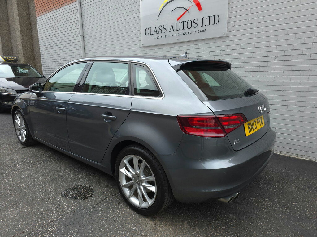 Audi A3 2.0 Tdi Sport Sportback S Tronic Euro 5 Ss Grey #5