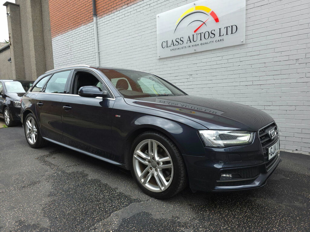 Audi A4 Avant 2.0 Tdi S Line Multitronic Euro 5 Ss Blue #2