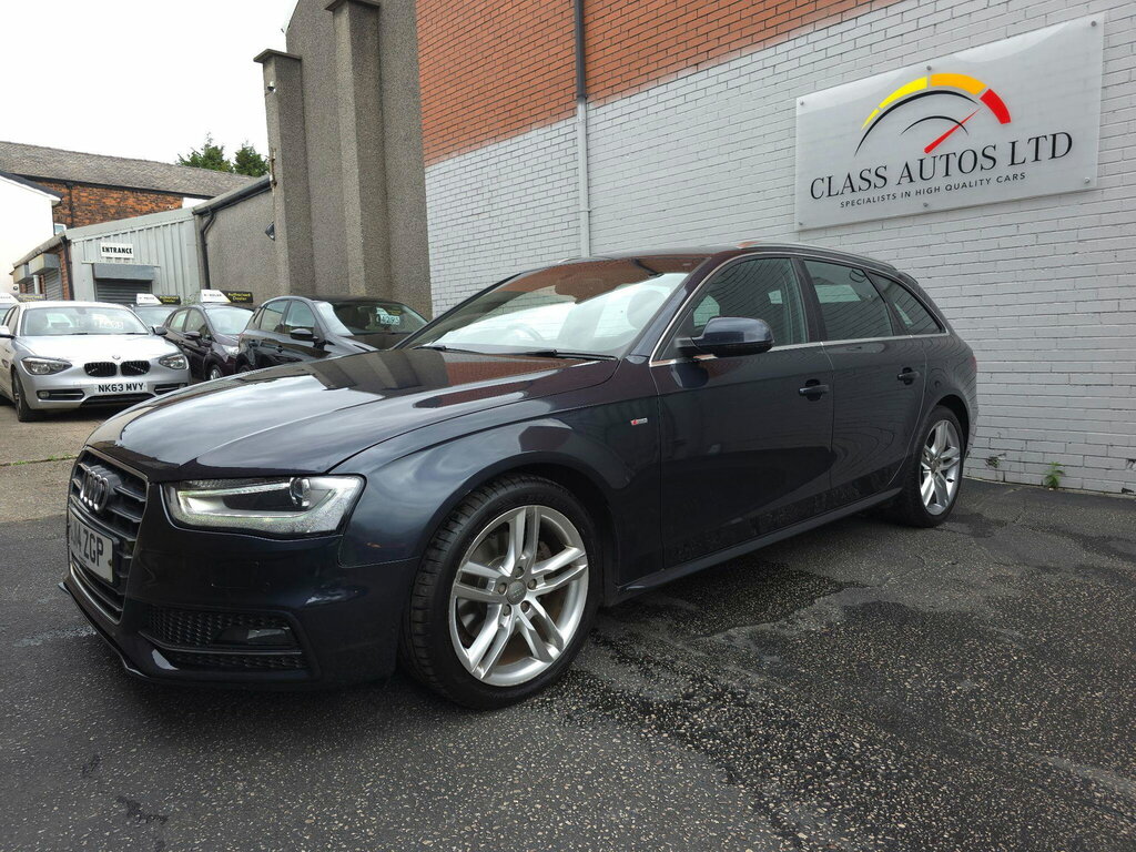 Audi A4 Avant 2.0 Tdi S Line Multitronic Euro 5 Ss Blue #4