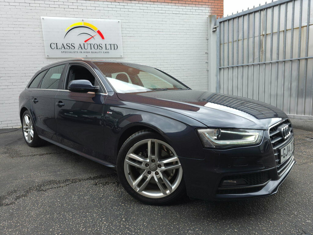 Audi A4 Avant 2.0 Tdi S Line Multitronic Euro 5 Ss Blue