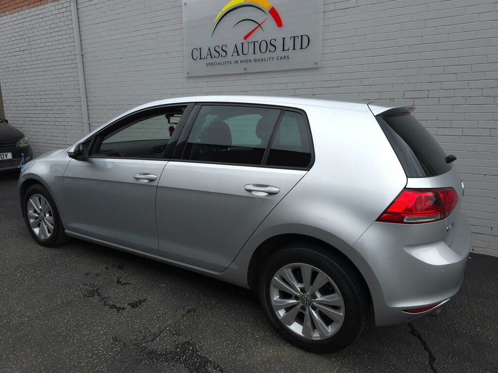 Volkswagen Golf 1.6 Tdi Bluemotion Tech Se Dsg Euro 5 Ss YE13ONZ Silver #5