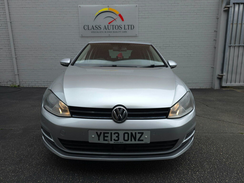 Volkswagen Golf 1.6 Tdi Bluemotion Tech Se Dsg Euro 5 Ss YE13ONZ Silver #3