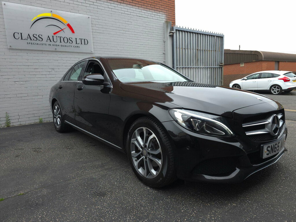 Mercedes-Benz C Class 2.1 C220d Sport 7G-tronic Euro 6 Ss Black #6