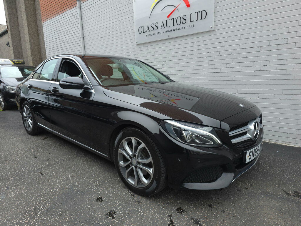 Mercedes-Benz C Class 2.1 C220d Sport 7G-tronic Euro 6 Ss Black #2