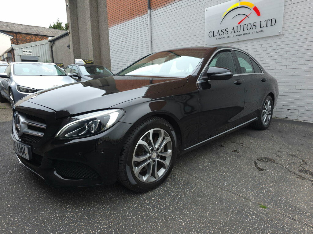 Mercedes-Benz C Class 2.1 C220d Sport 7G-tronic Euro 6 Ss Black #4