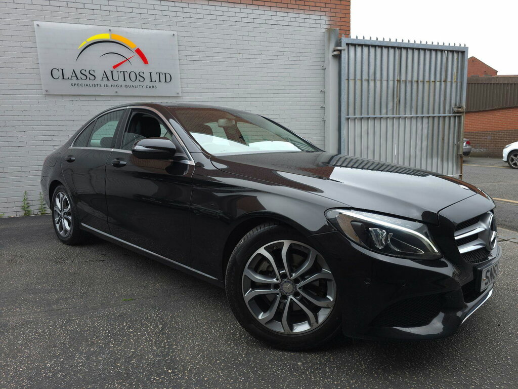 Mercedes-Benz C Class 2.1 C220d Sport 7G-tronic Euro 6 Ss Black