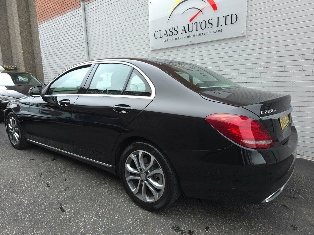 Mercedes-Benz C Class 2.1 C220d Sport 7G-tronic Euro 6 Ss Black #5