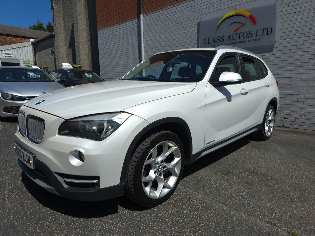 BMW X1 2.0 18D Xline Xdrive Euro 5 Ss White #4