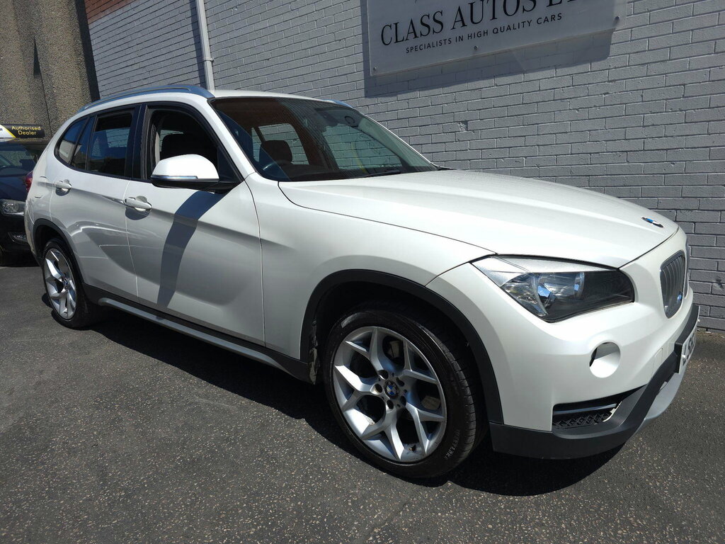 BMW X1 2.0 18D Xline Xdrive Euro 5 Ss White #2