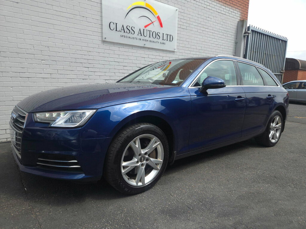Audi A4 Avant 2.0 Tdi Sport S Tronic Quattro Euro 6 Ss SP16WJF Blue #4