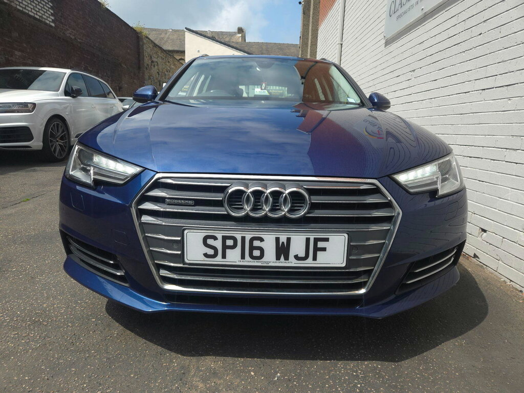 Audi A4 Avant 2.0 Tdi Sport S Tronic Quattro Euro 6 Ss SP16WJF Blue #2