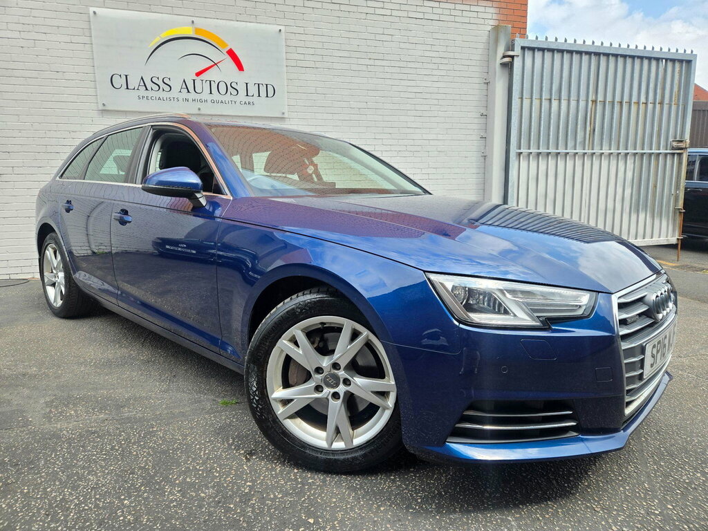 Audi A4 Avant 2.0 Tdi Sport S Tronic Quattro Euro 6 Ss Blue