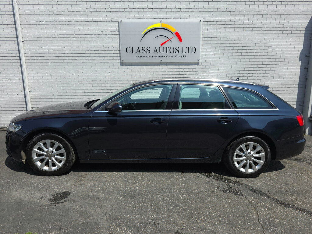 Audi A6 Avant 2L S Line White #8