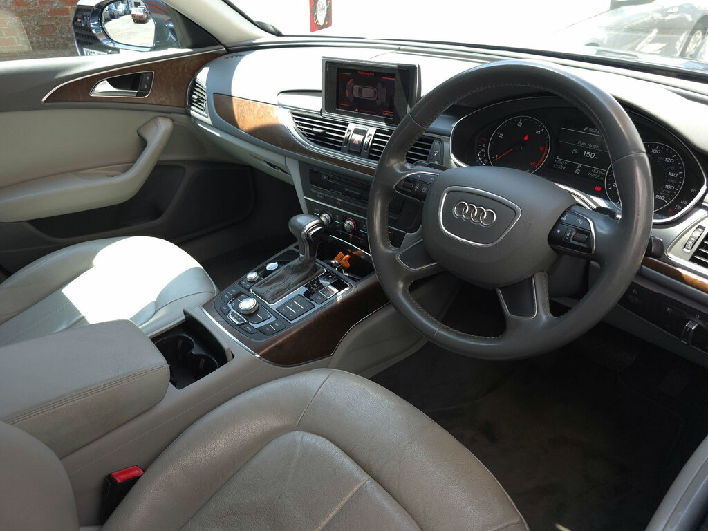Audi A6 Avant 2L S Line White #12
