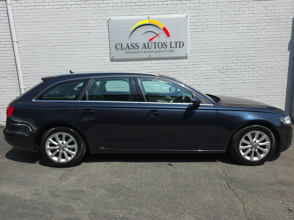 Audi A6 Avant 2L S Line White #10