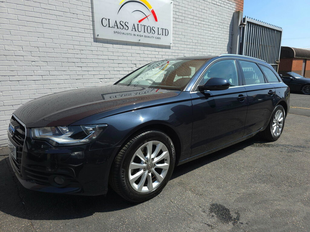 Audi A6 Avant 2L S Line White #7