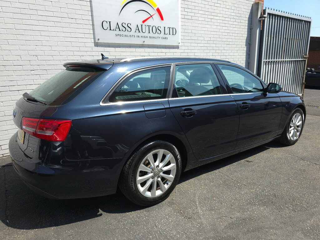 Audi A6 Avant 2L S Line White #25
