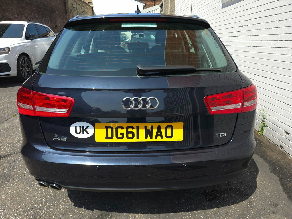Audi A6 Avant 2L S Line White #9