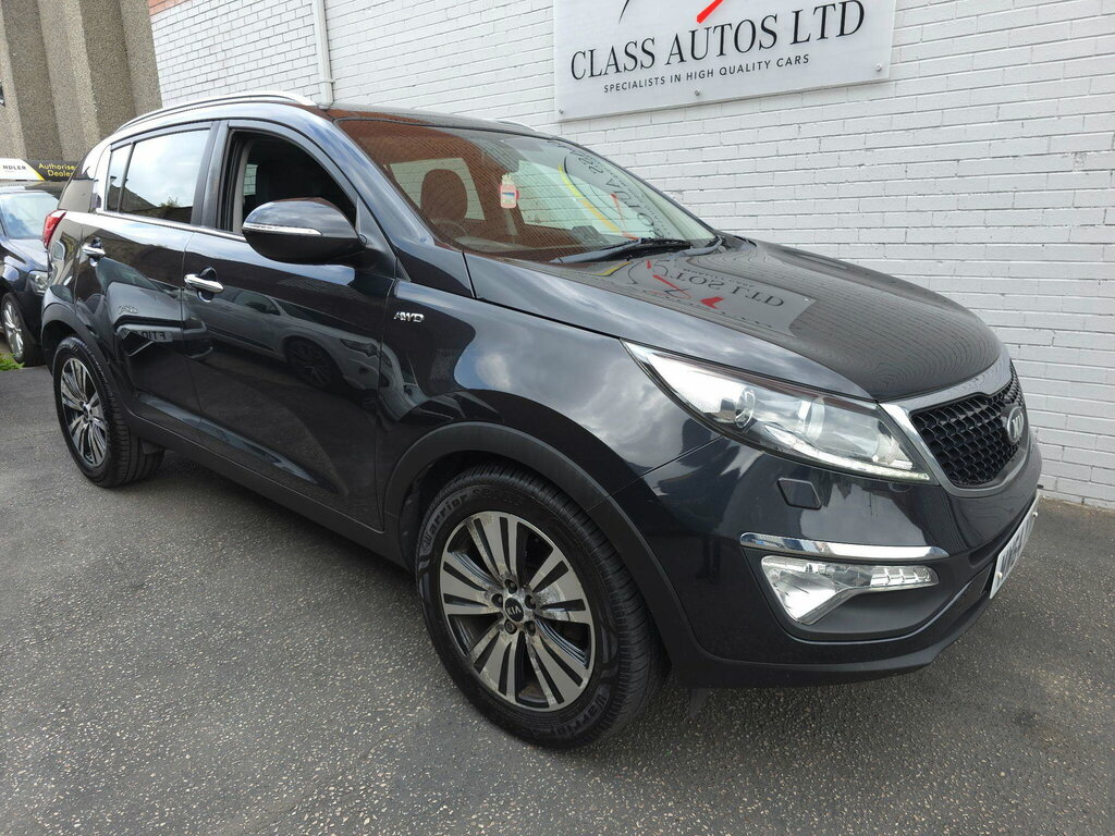 Kia Sportage 2.0 Crdi Kx-3 Awd Euro 5 MW64YYF Black #2