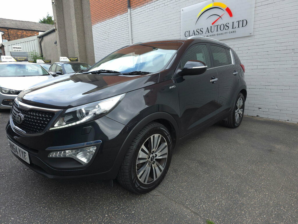 Kia Sportage 2.0 Crdi Kx-3 Awd Euro 5 MW64YYF Black #4