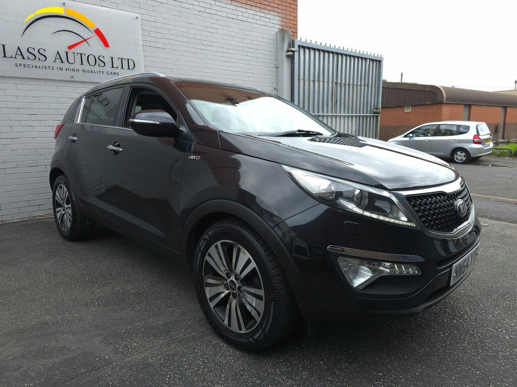 Kia Sportage 2.0 Crdi Kx-3 Awd Euro 5 MW64YYF Black #6