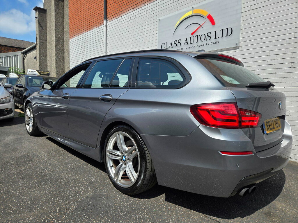 BMW 5 Series 2.0 525D M Sport Touring Steptronic Euro 5 Ss Grey #5