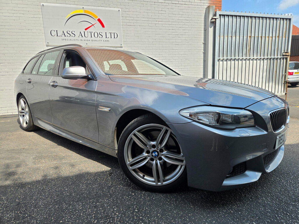 BMW 5 Series 2.0 525D M Sport Touring Steptronic Euro 5 Ss Grey
