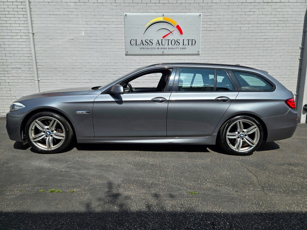 BMW 5 Series 2.0 525D M Sport Touring Steptronic Euro 5 Ss Grey #6