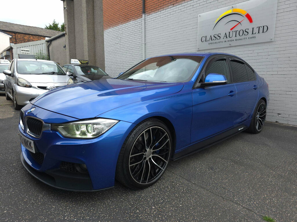 BMW 3 Series 3.0 330D M Sport Euro 5 Ss Blue #4