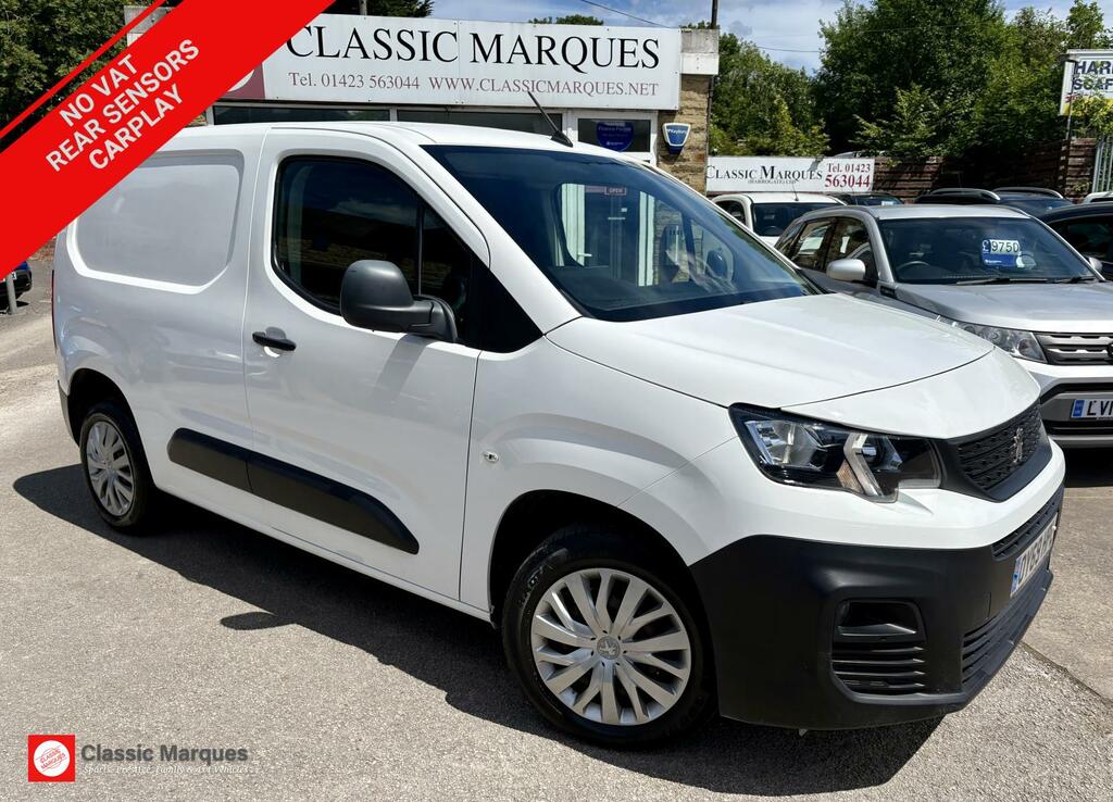 Peugeot Partner 1.6 Bluehdi 1000 Professional Standard Panel Van 5 White