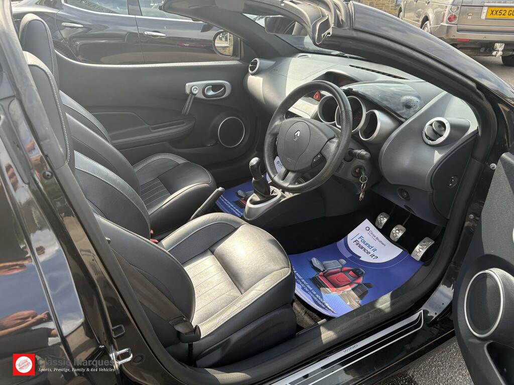 Renault Wind 1.6 Vvt Gt Line Convertible Euro Black #2
