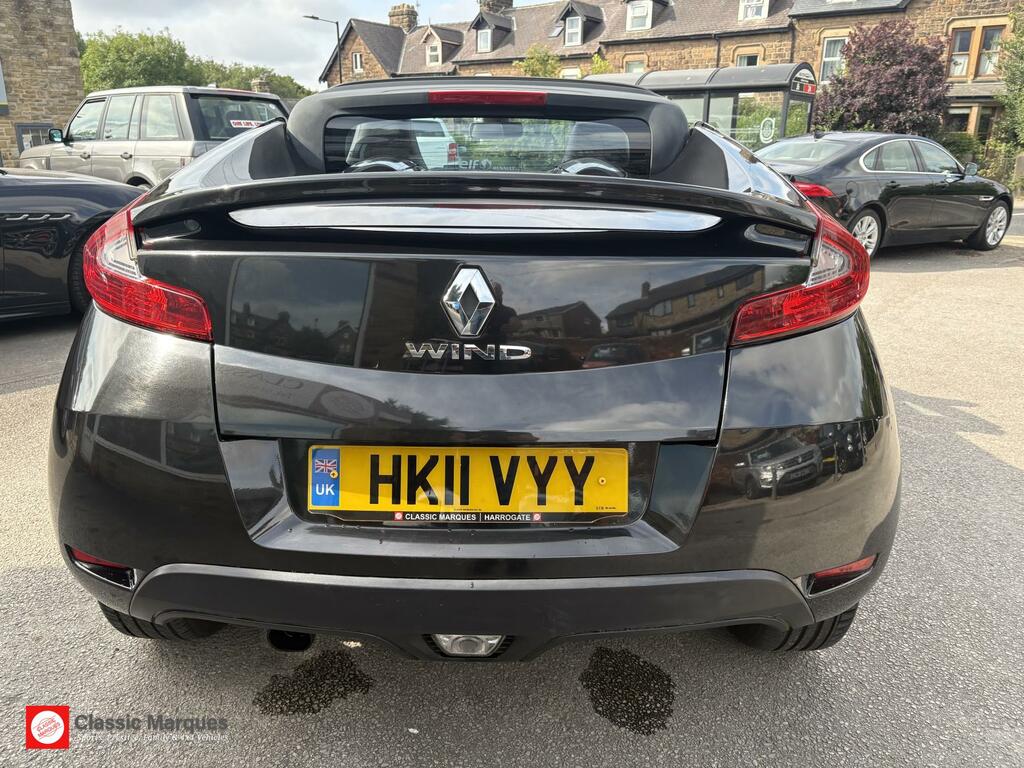 Renault Wind 1.6 Vvt Gt Line Convertible Euro Black #9