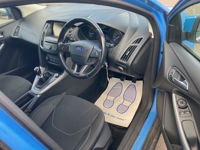 Ford Focus 1.5 Tdci Zetec Hatchback Euro 6 FM16TMO Blue #6