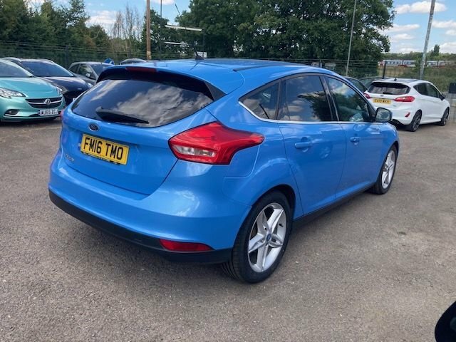 Ford Focus 1.5 Tdci Zetec Hatchback Euro 6 FM16TMO Blue #5
