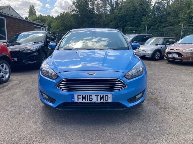 Ford Focus 1.5 Tdci Zetec Hatchback Euro 6 FM16TMO Blue #2