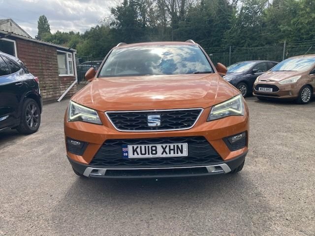 Seat Ateca 1.6 Tdi Ecomotive Se Technology Suv Man KU18XHN Orange #2