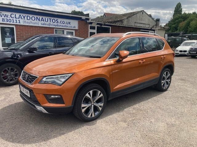 Seat Ateca 1.6 Tdi Ecomotive Se Technology Suv Man KU18XHN Orange #3