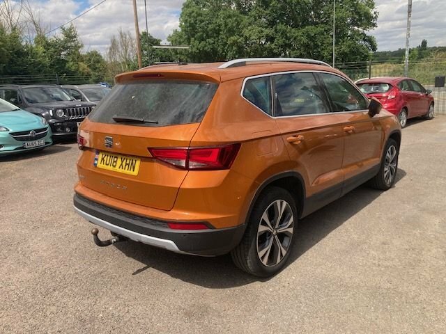 Seat Ateca 1.6 Tdi Ecomotive Se Technology Suv Man KU18XHN Orange #5