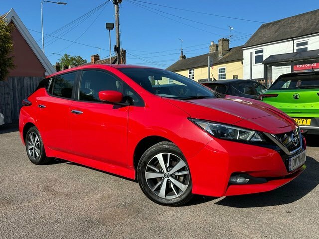 Nissan Leaf 40Kwh Acenta Hatchback 150 Red