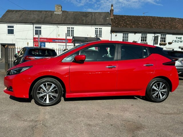 Nissan Leaf 40Kwh Acenta Hatchback 150 Red #4