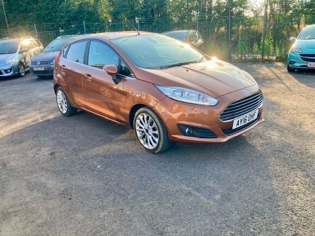 Ford Fiesta 1.0T Ecoboost Titanium X Hatchback Manu Brown