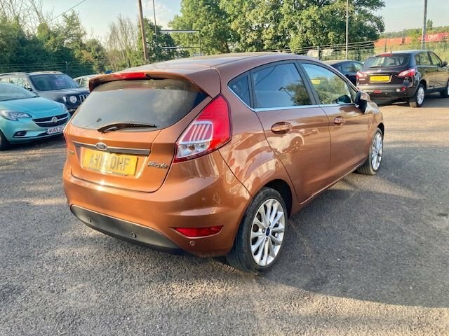 Ford Fiesta 1.0T Ecoboost Titanium X Hatchback Manu Brown #5