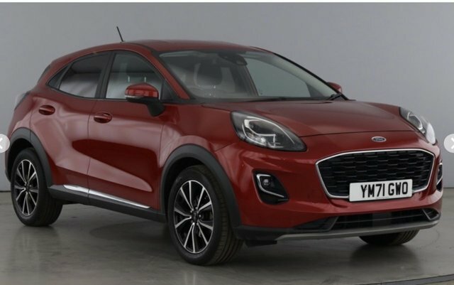 Ford Puma 1.0T Ecoboost Mhev Titanium Design Suv Red