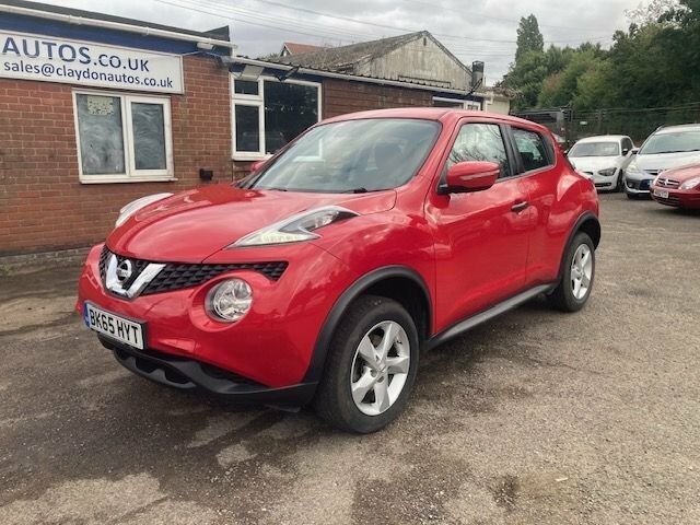 Nissan Juke 1.6 Visia Suv Euro 6 Red #3