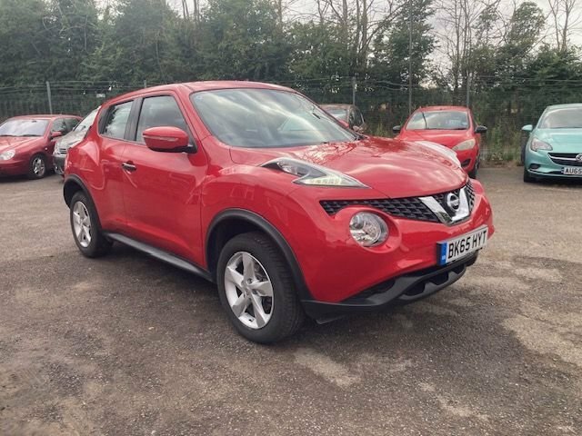 Nissan Juke 1.6 Visia Suv Euro 6 Red